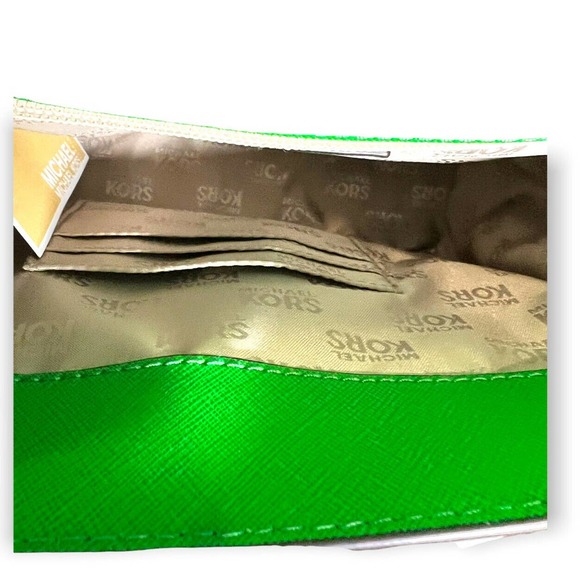 Michael Kors Dillon Studded Messenger Bag Leather Palm New With Tags STD MD - Picture 10 of 12